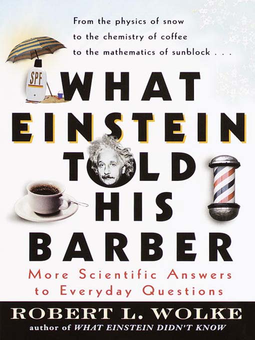 Cover of What Einstein Told His Barber